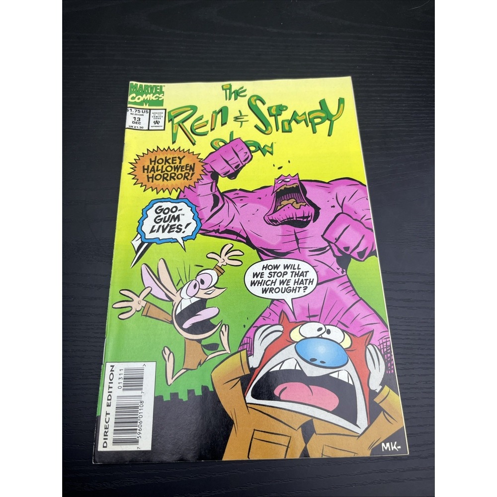 Ren & Stimpy‎ Show #13 Marvel Comics 1993 Nickelodeon Comic Book